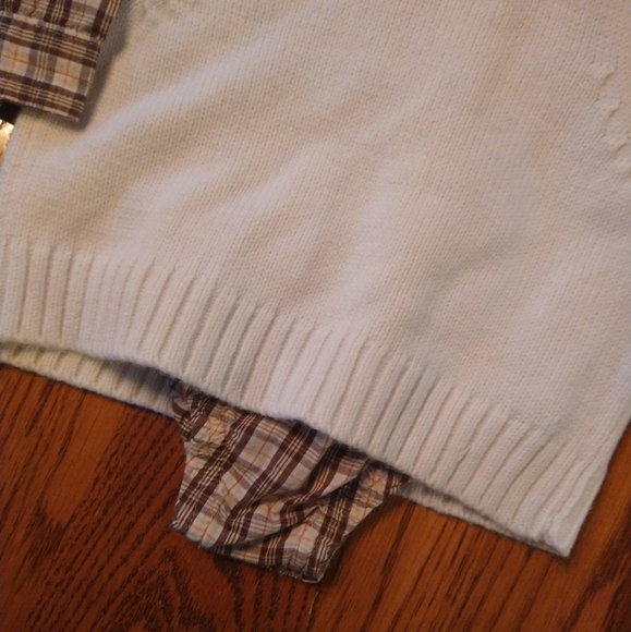 Size 0-3 months U.S. Polo Assn. Matching set shirt vest - Picture 10 of 16